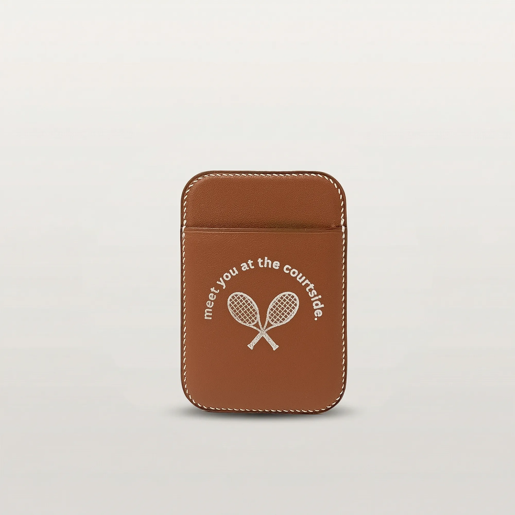 "Court-Side" MagSafe card holder.