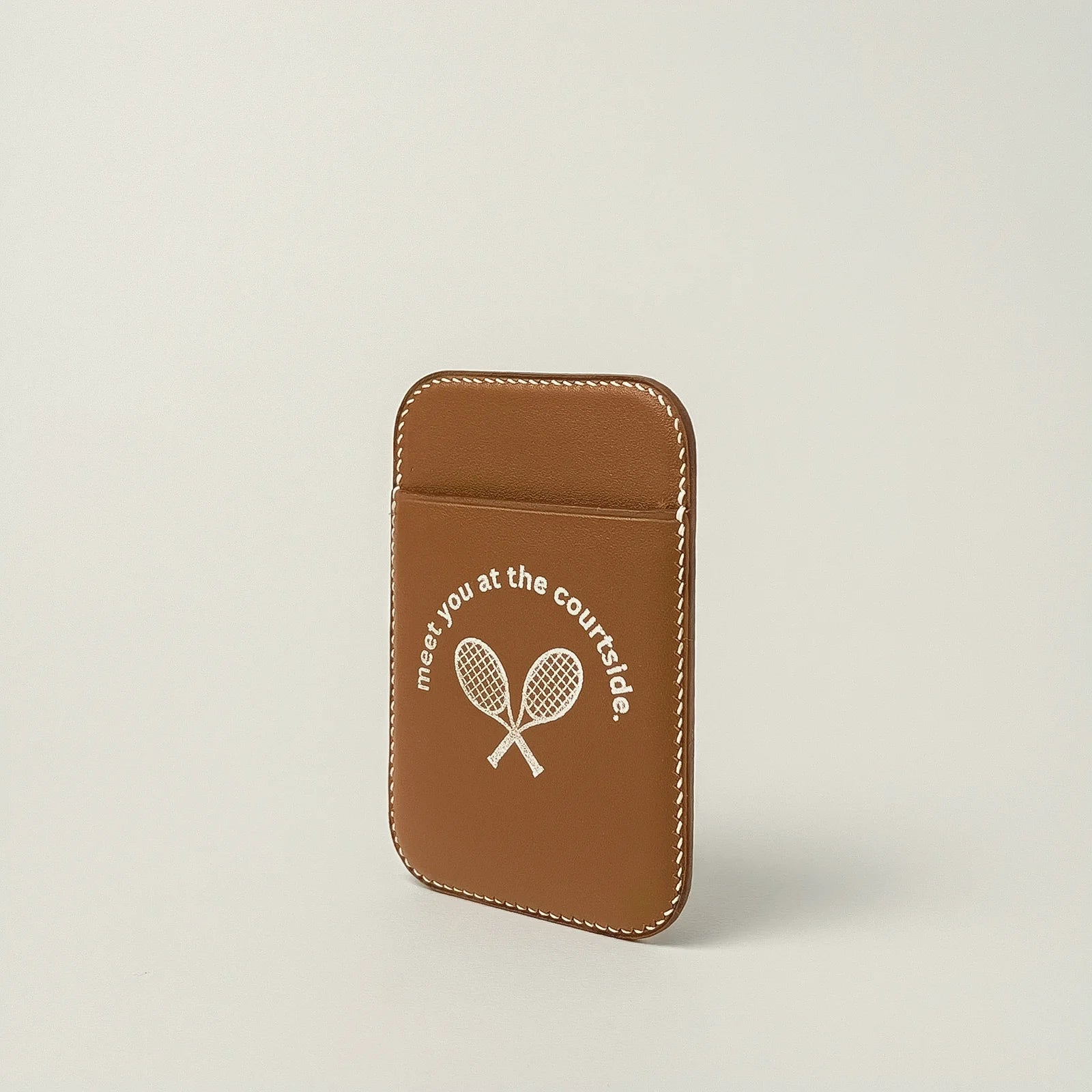 "Court-Side" MagSafe card holder.