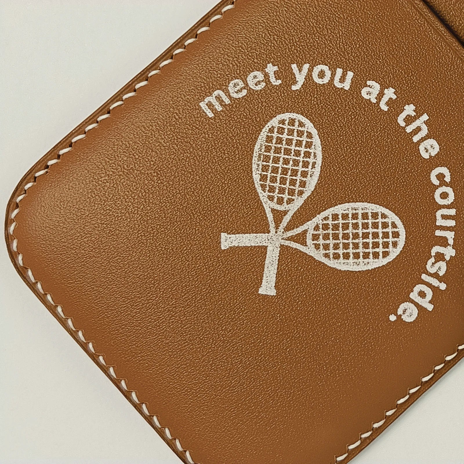 "Court-Side" MagSafe card holder.