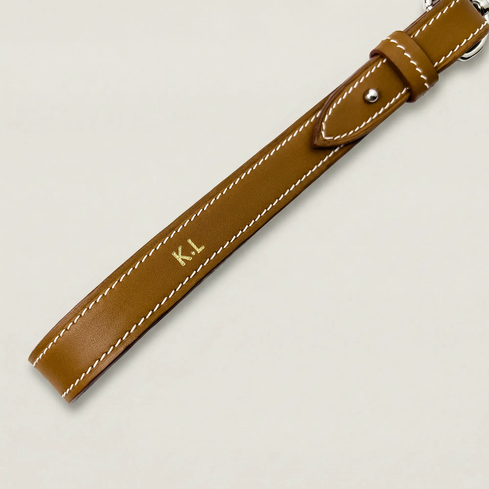 Phone Wrist strap - Saddle Tan