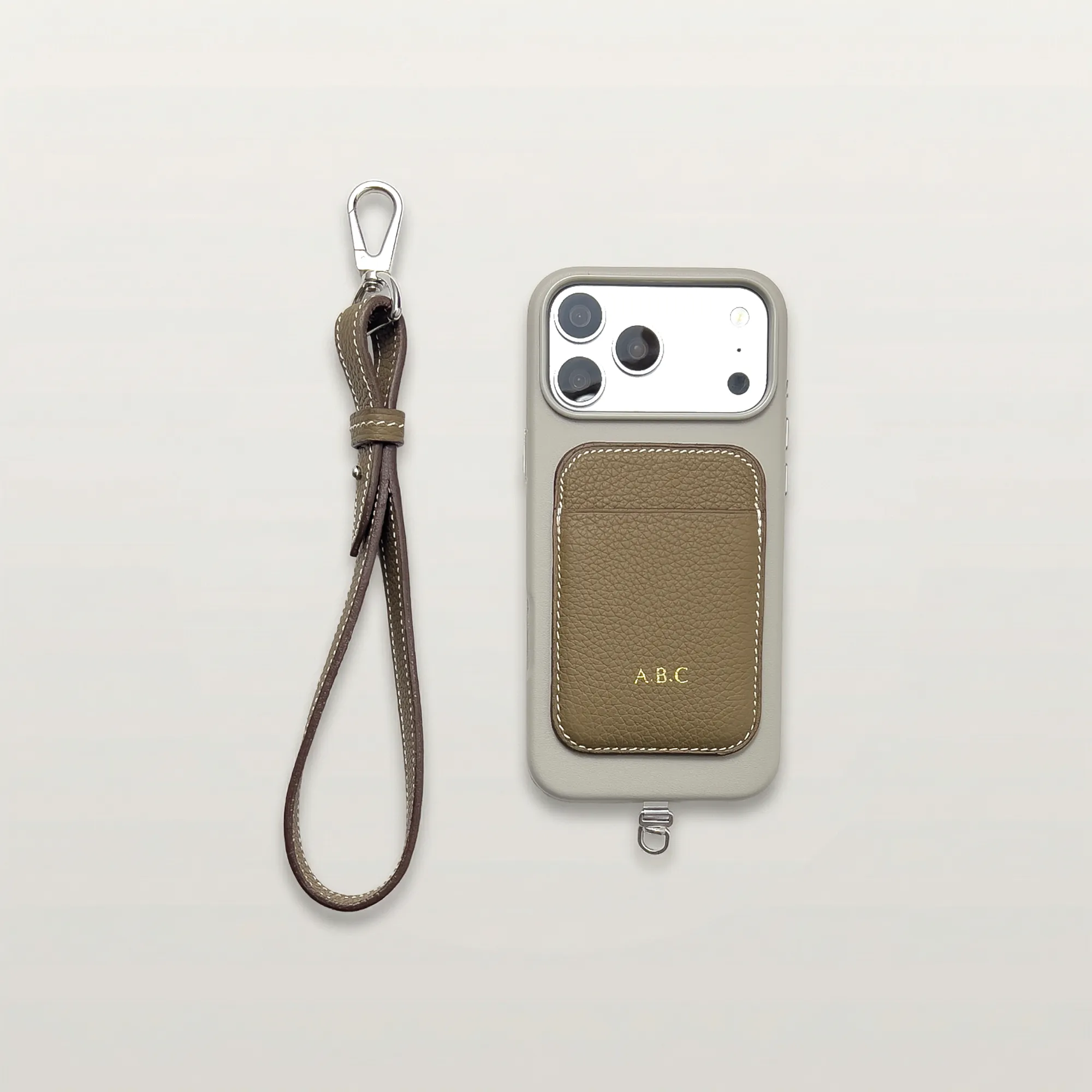 Phone Wrist strap - Taupe