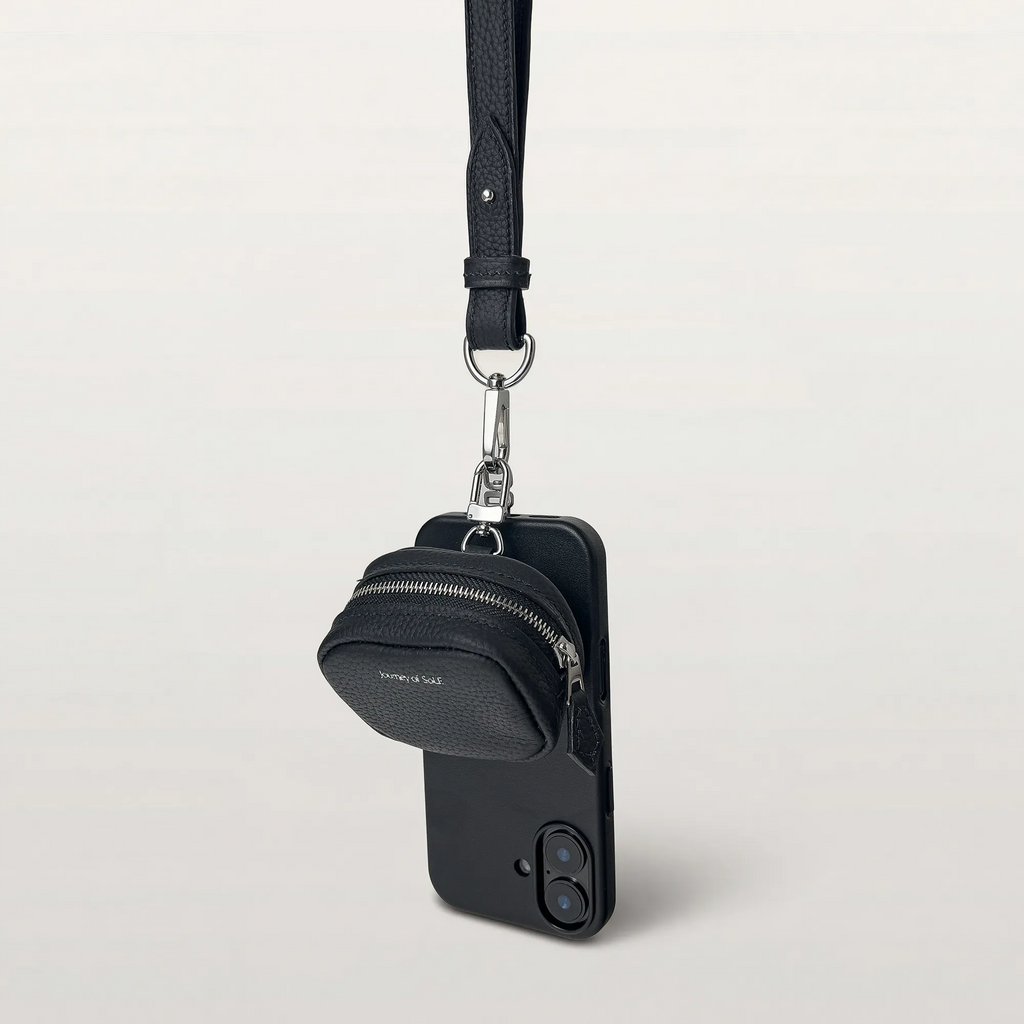 Airpods Zipped Pouch - Noir