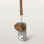 AirPods 拉鍊收納小包 – 馬鞍色