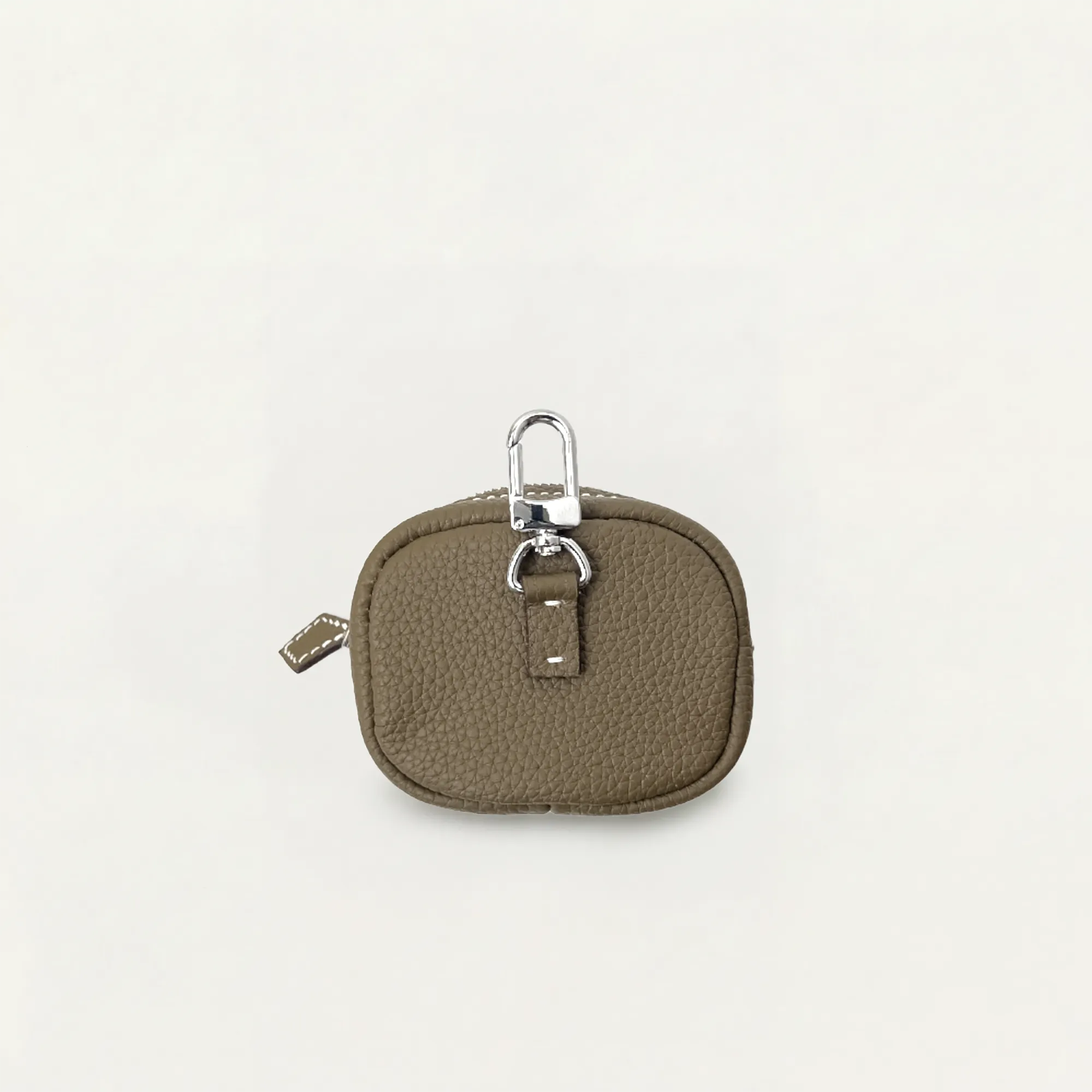 Airpods Zipped Pouch - Taupe