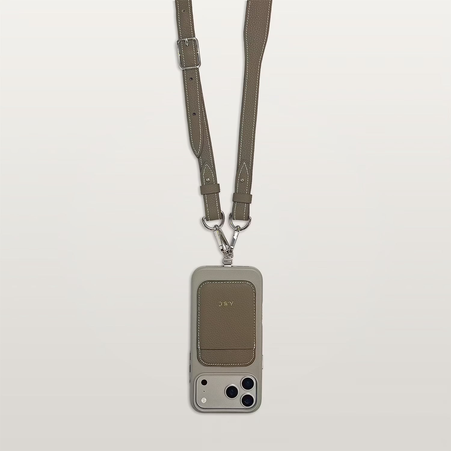 Lanyard Strap — Taupe