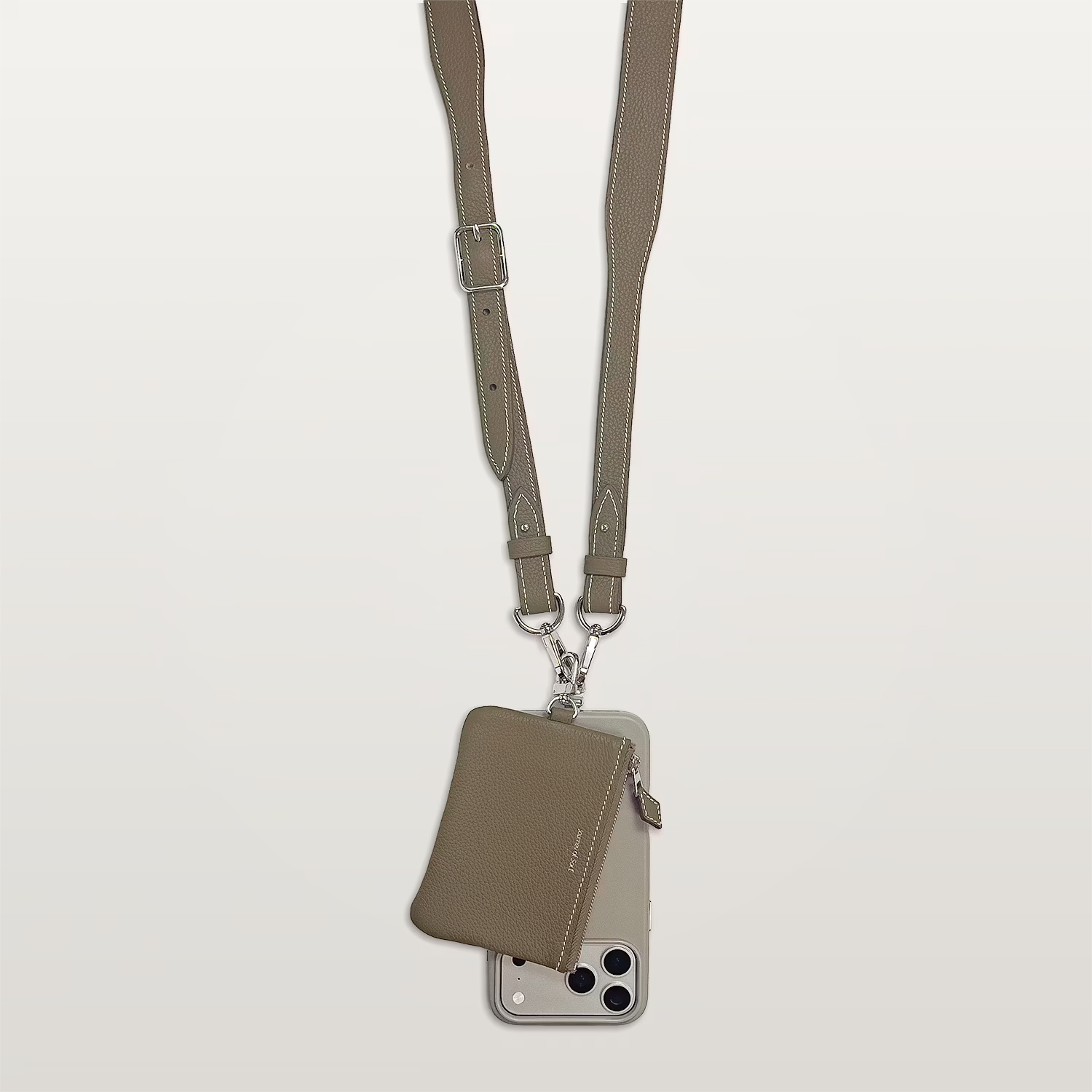 Lanyard Strap — Taupe