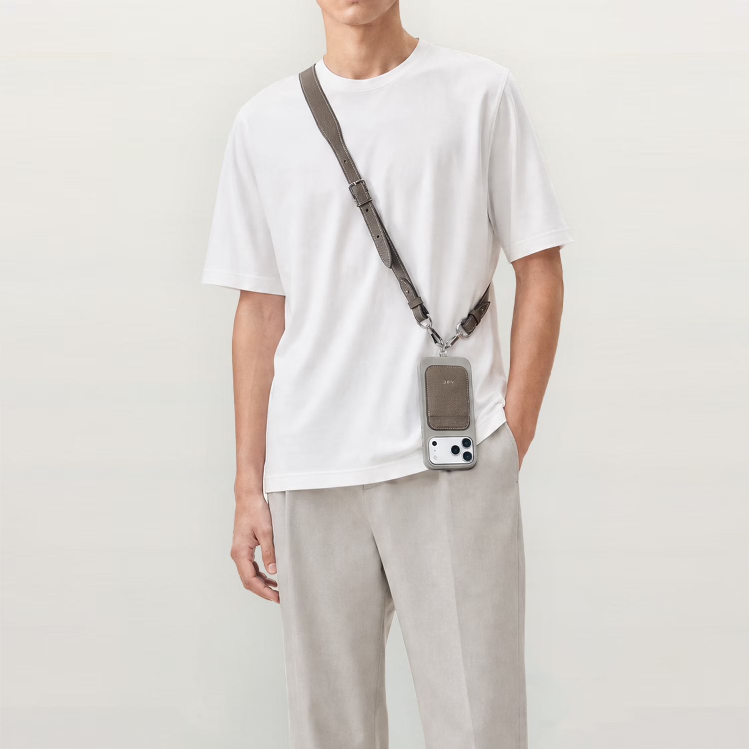Lanyard Strap — Taupe