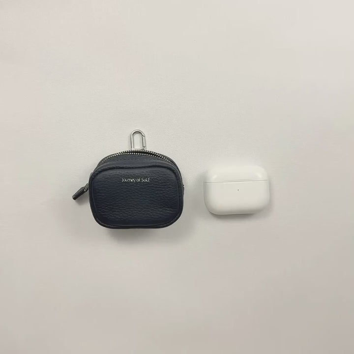 Airpods Zipped Pouch - Noir